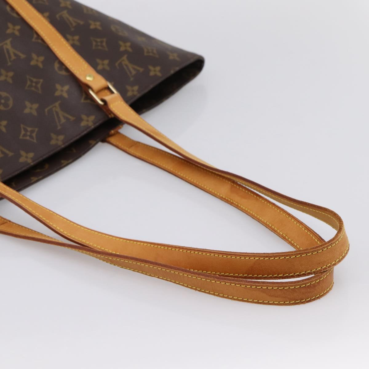 LOUIS VUITTON Monogram Sac Shopping Tote Bag M51108 LV Auth 198529