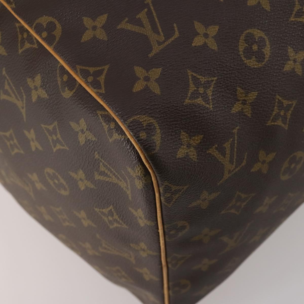 LOUIS VUITTON Monogram Sac Souple 55 Boston Bag M41622 LV Auth 198530A
