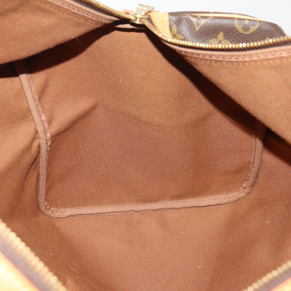 LOUIS VUITTON Monogram Sac Souple 55 Boston Bag M41622 LV Auth 198530A