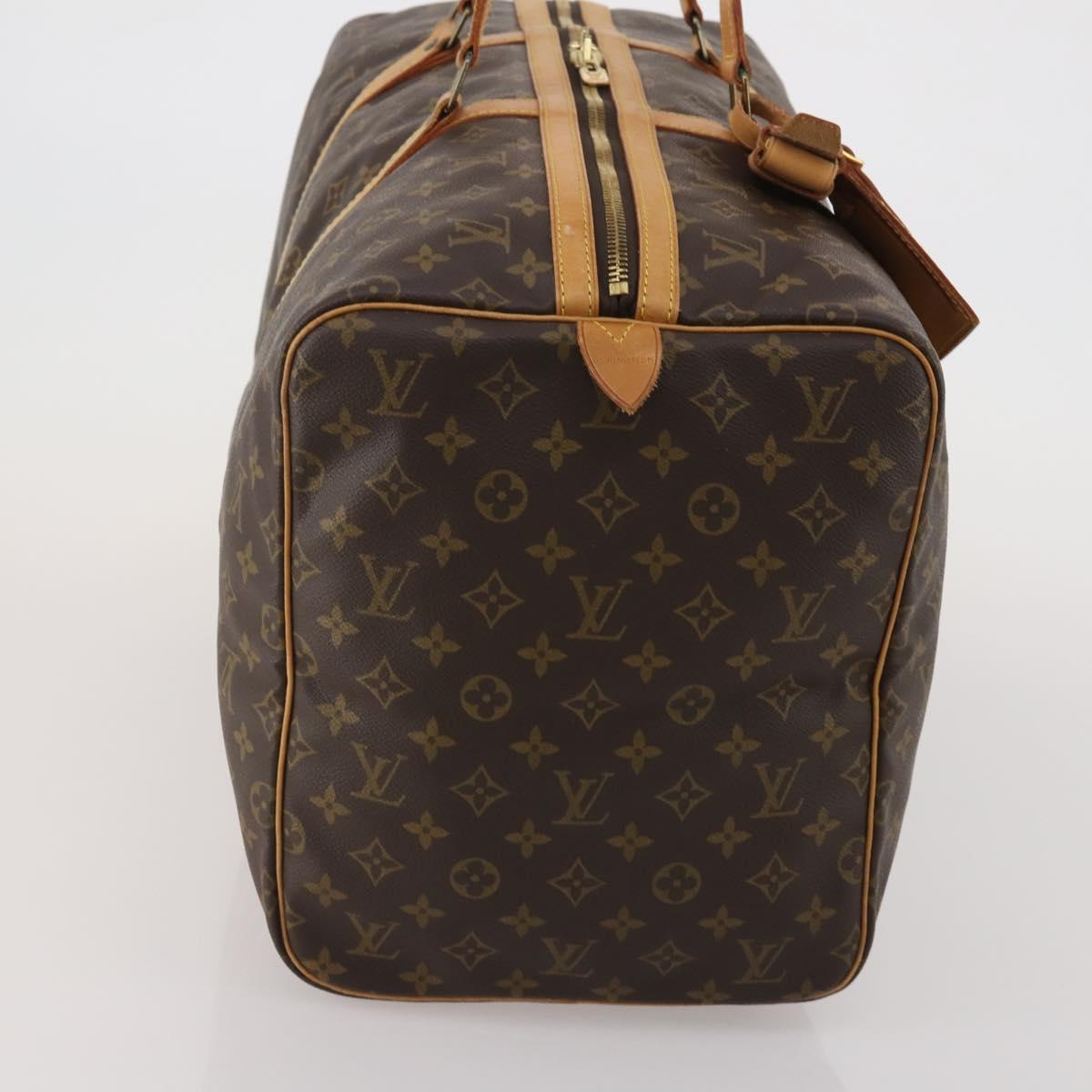 LOUIS VUITTON Monogram Sac Souple 55 Boston Bag M41622 LV Auth 198530A