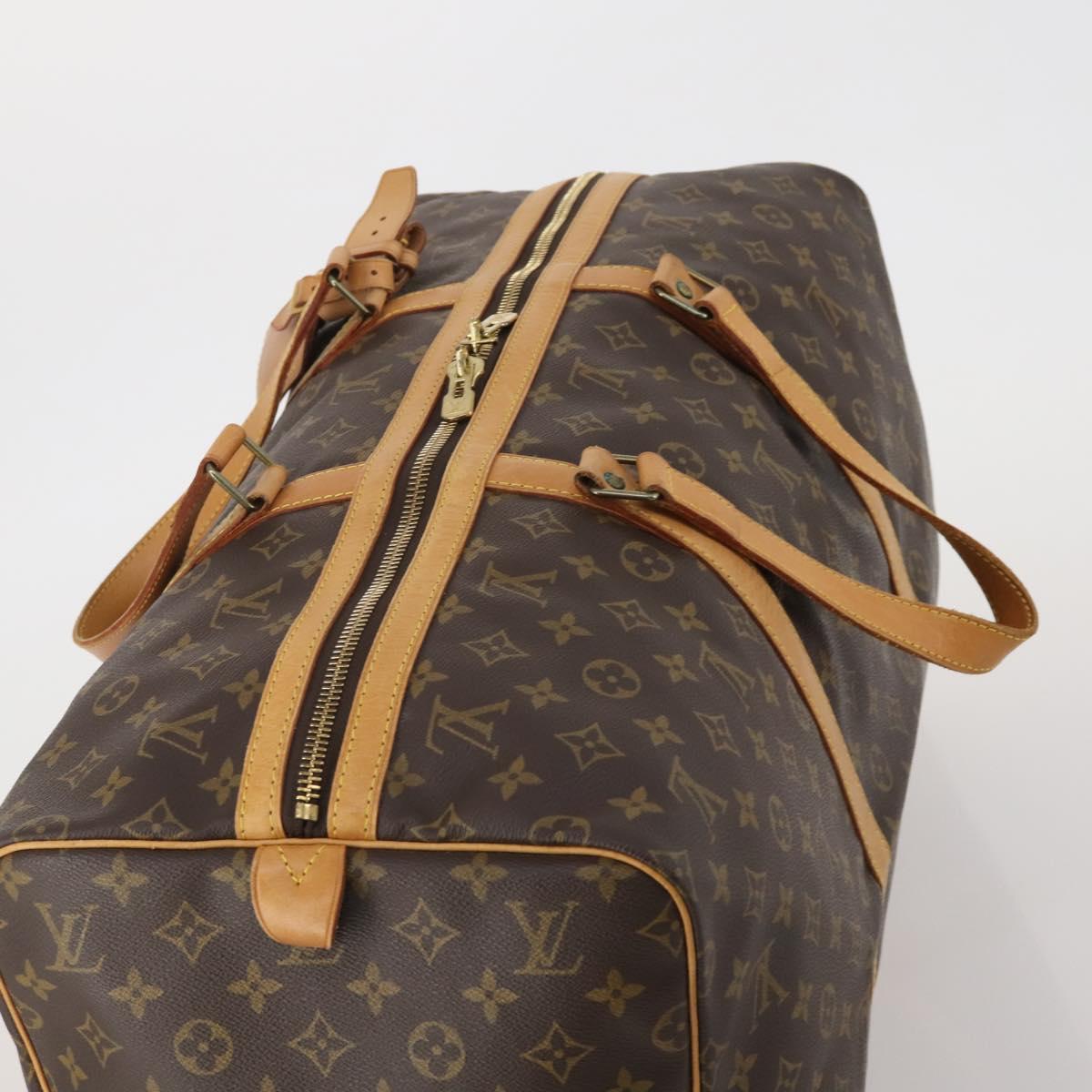 LOUIS VUITTON Monogram Sac Souple 55 Boston Bag M41622 LV Auth 198530A