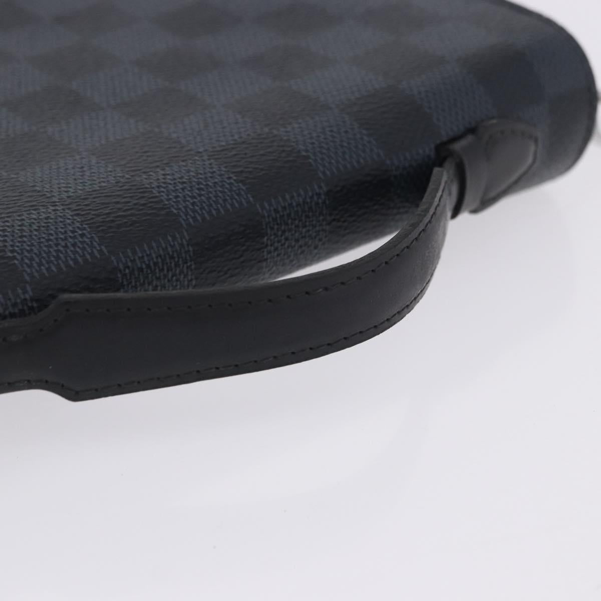 LOUIS VUITTON Damier Grafitte Zippy XL Wallet N41503 LV Auth 198537