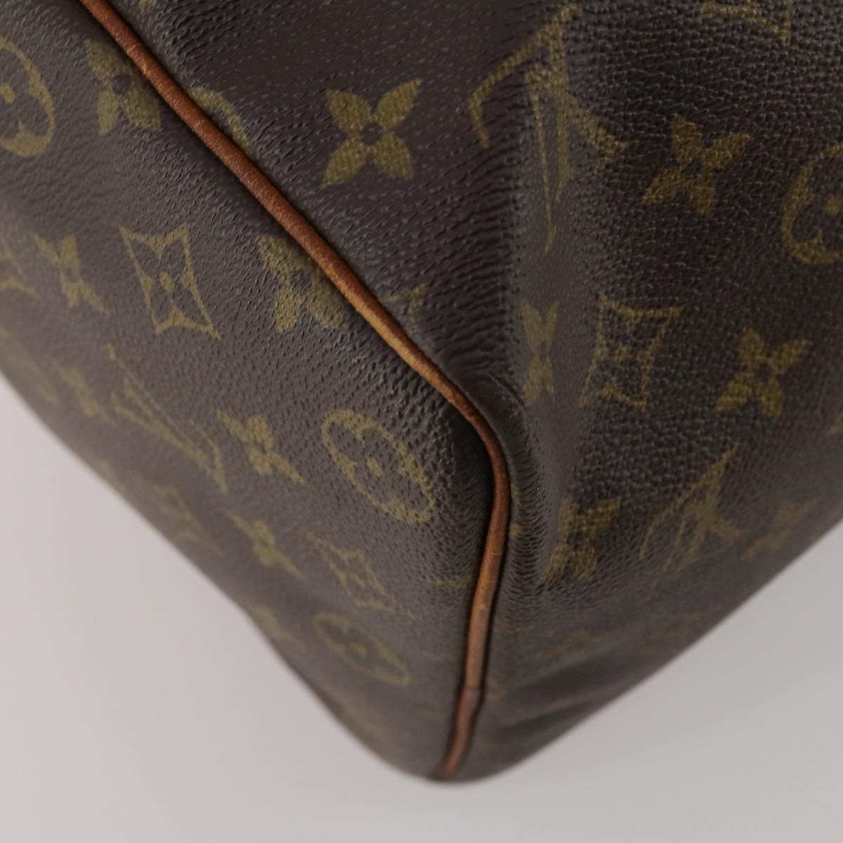 LOUIS VUITTON Monogram Keepall 45 Boston Bag M41428 LV Auth 198543