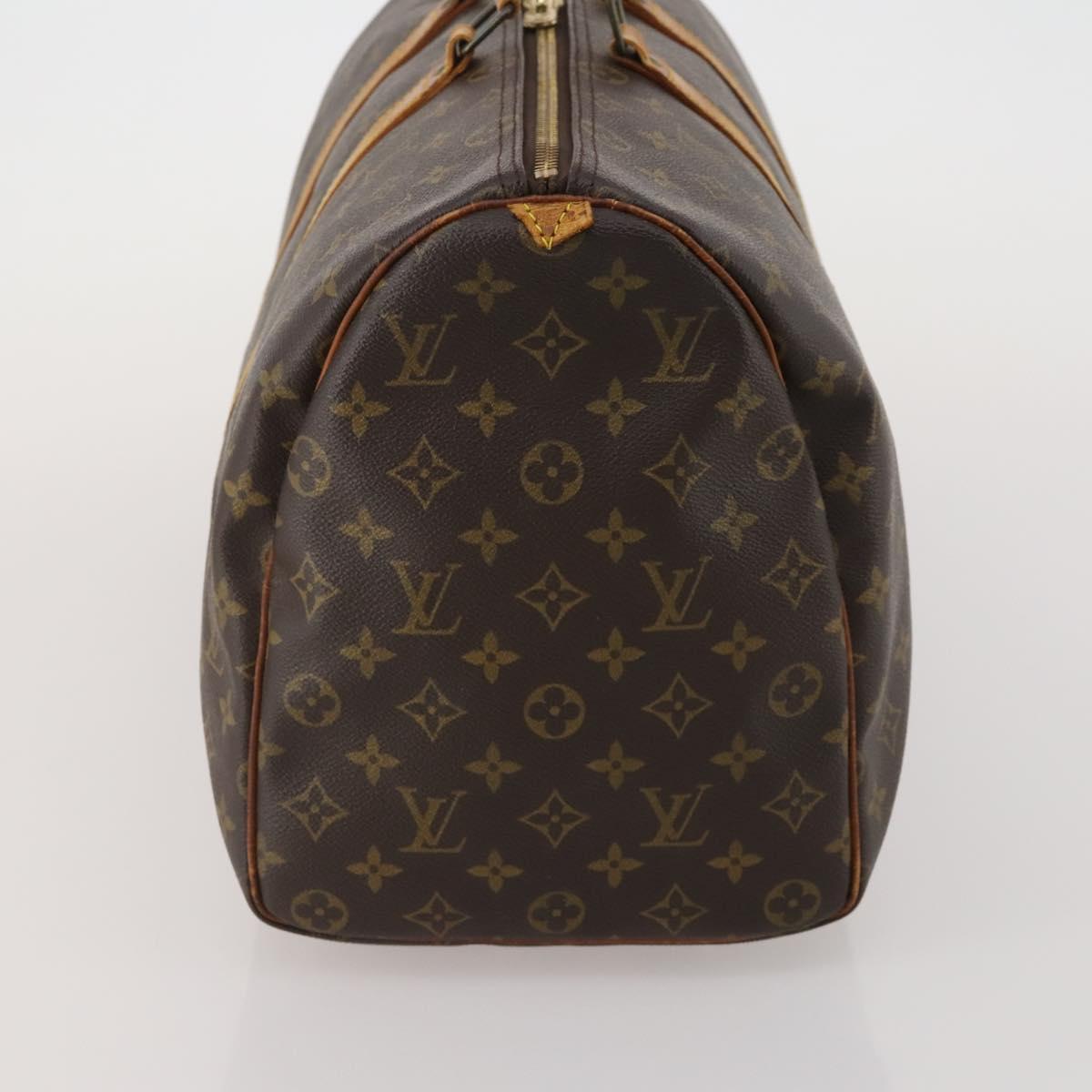 LOUIS VUITTON Monogram Keepall 45 Boston Bag M41428 LV Auth 198543