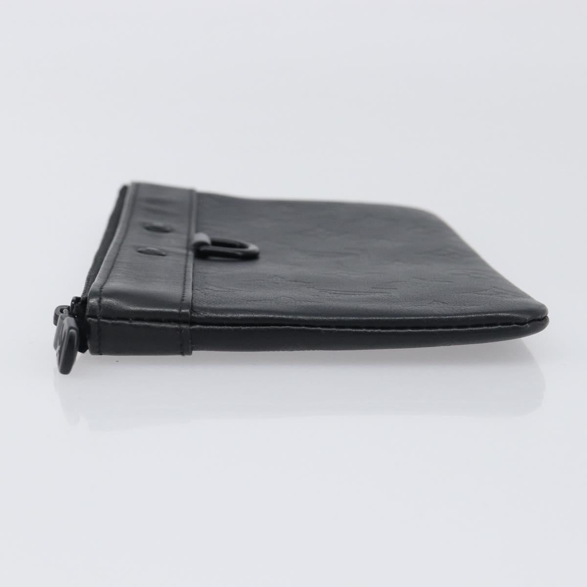 LOUIS VUITTON Monogram Shadow Pochette Discovery PM Black M44335 LV Auth 198551A