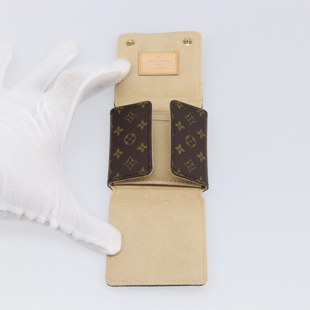 LOUIS VUITTON Monogram Accessory Case LV Auth 198562A