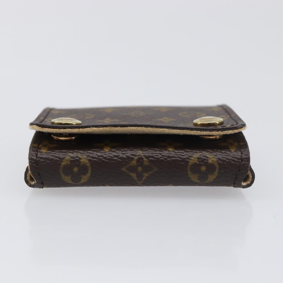 LOUIS VUITTON Monogram Accessory Case LV Auth 198562A