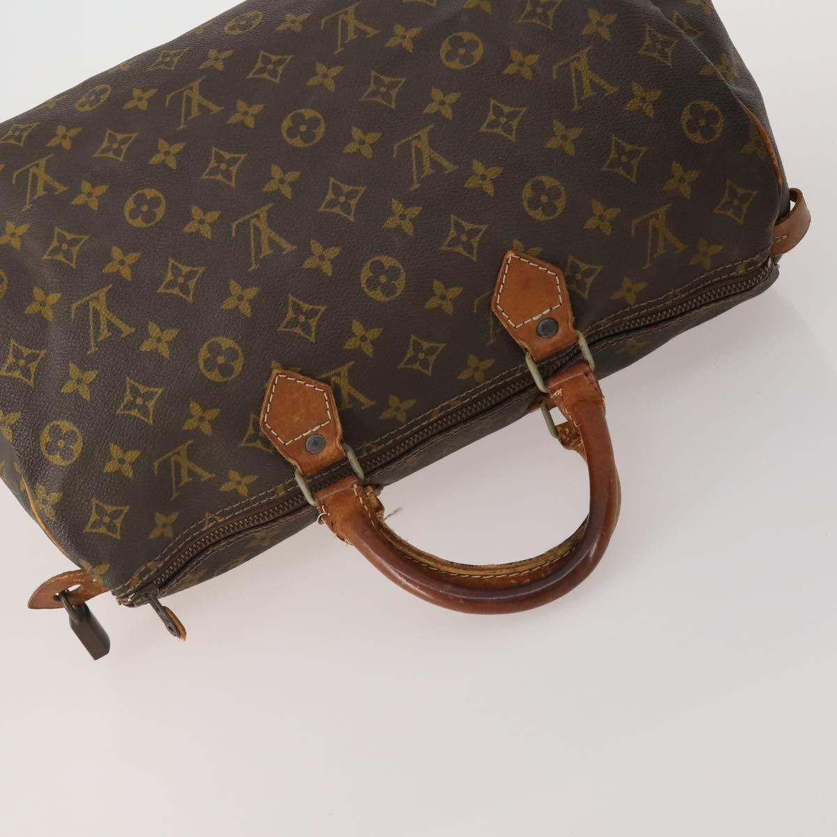 LOUIS VUITTON Monogram Hand Bag 2 Set LV Auth 198573
