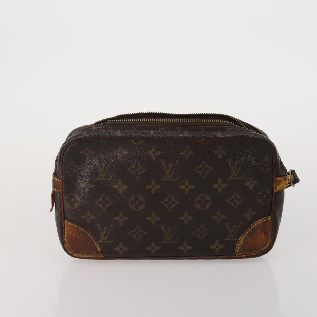 LOUIS VUITTON Monogram Clutch Bag 5 Set LV Auth 198574