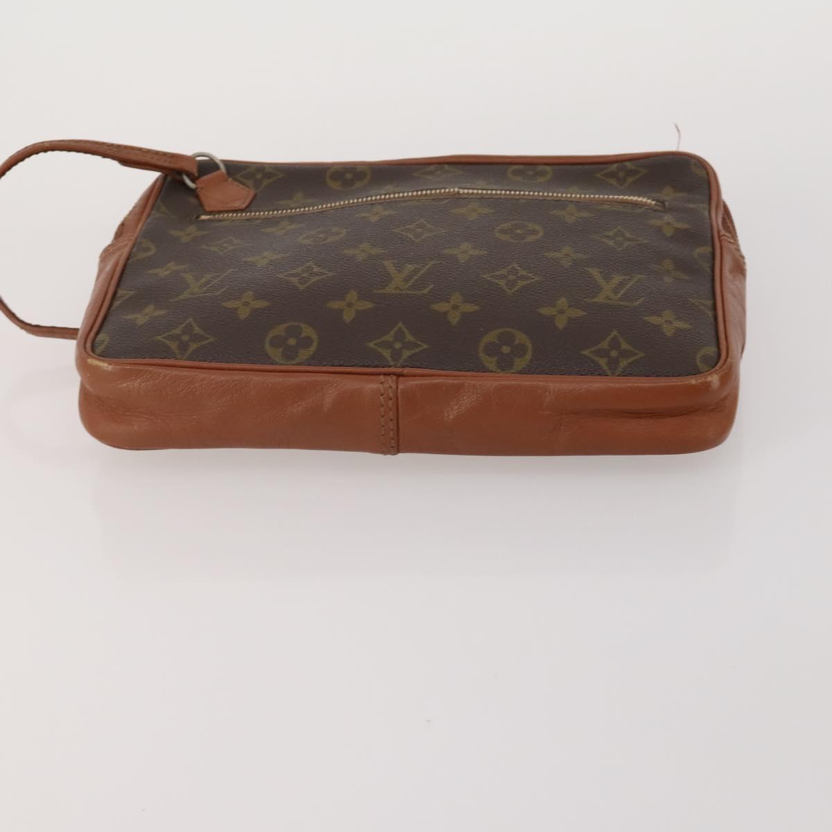 LOUIS VUITTON Monogram Damier Ebene Clutch Bag 5 Set LV Auth 198575