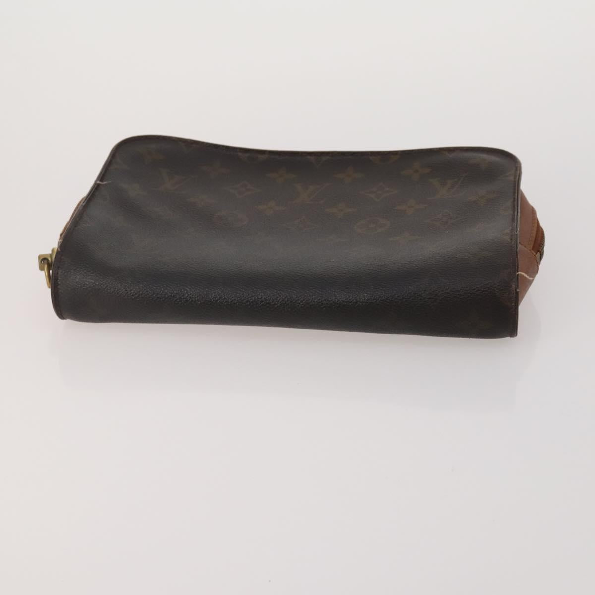 LOUIS VUITTON Monogram Damier Ebene Clutch Bag 5 Set LV Auth 198575