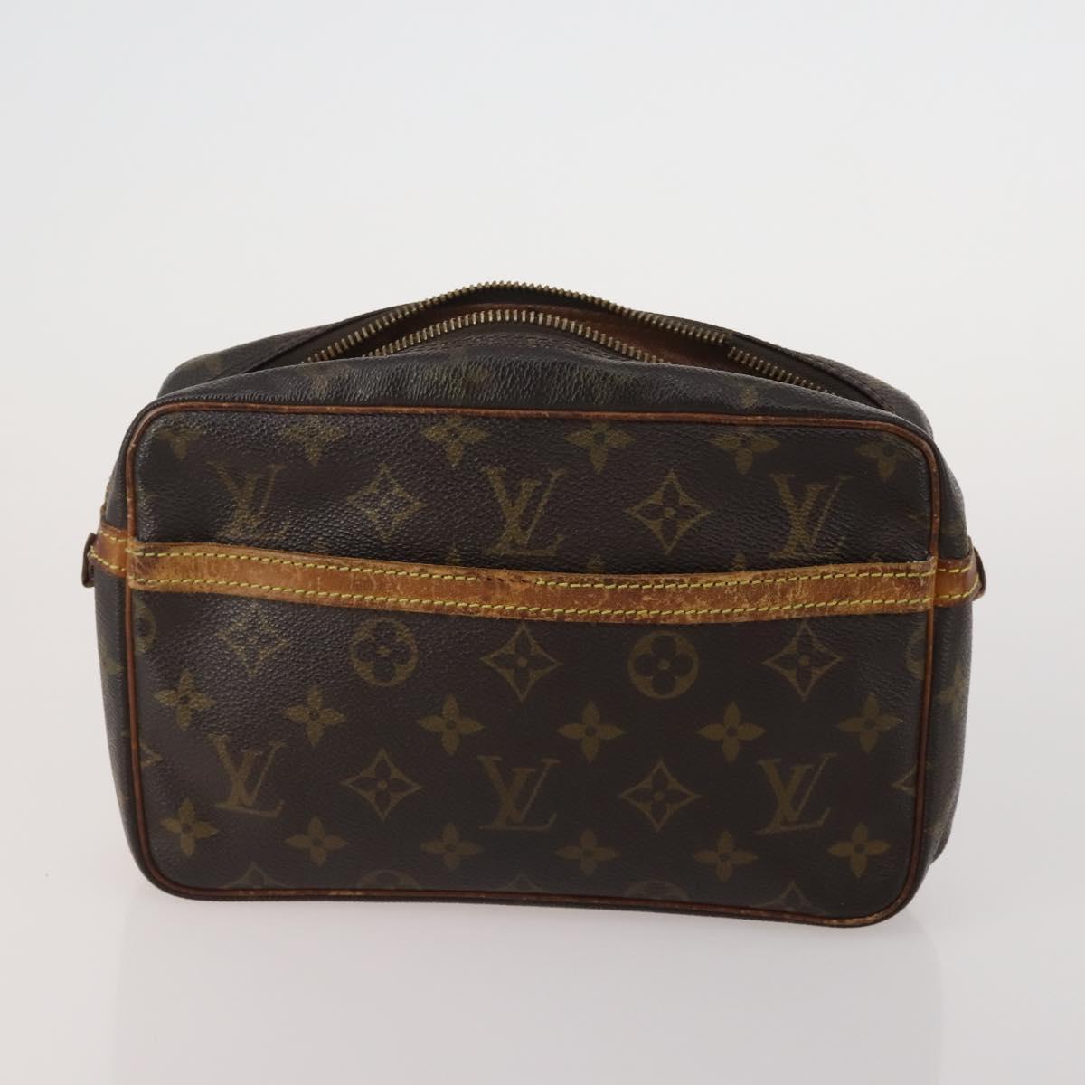 LOUIS VUITTON Monogram Damier Ebene Clutch Bag 5 Set LV Auth 198575