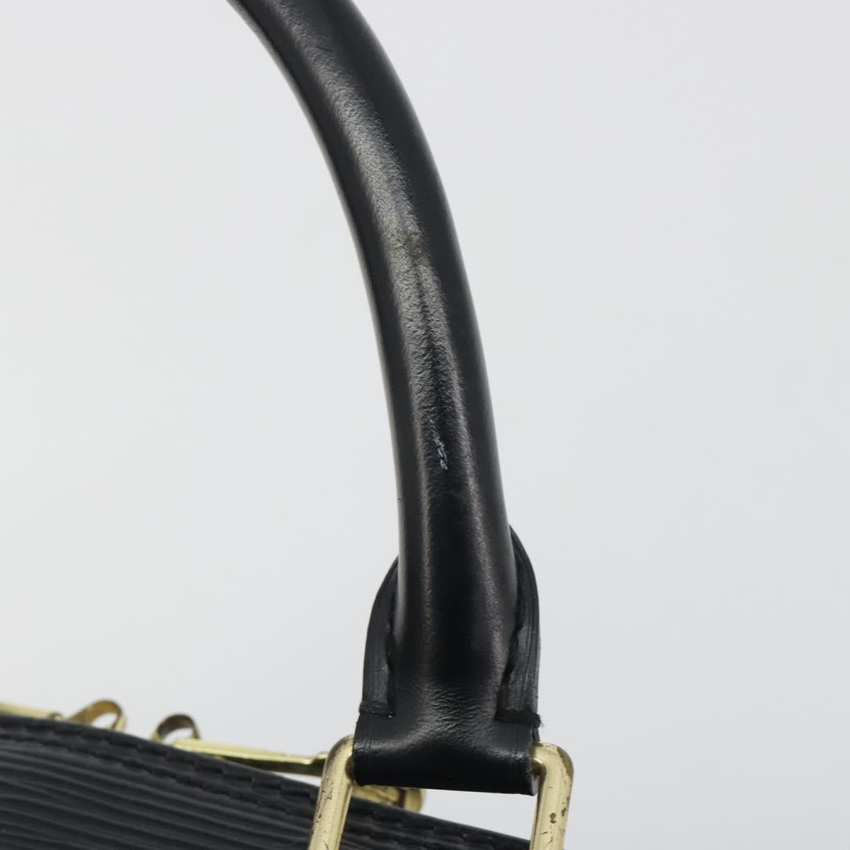 LOUIS VUITTON Epi Alma Hand Bag Noir M52142 LV Auth 198666A