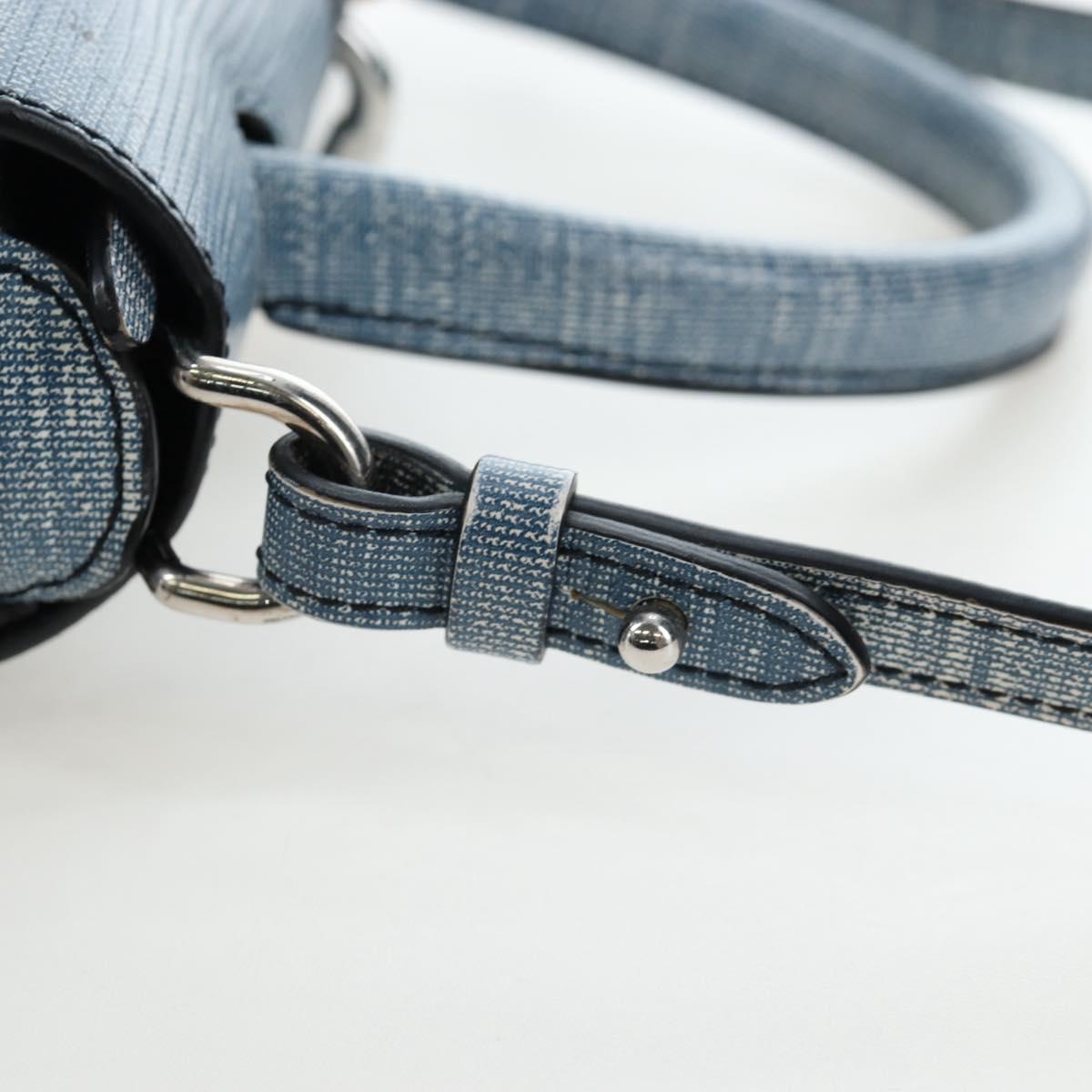 LOUIS VUITTON Epi Denim Chain It PM Shoulder Bag Blue M50271 LV Auth 198692SAM