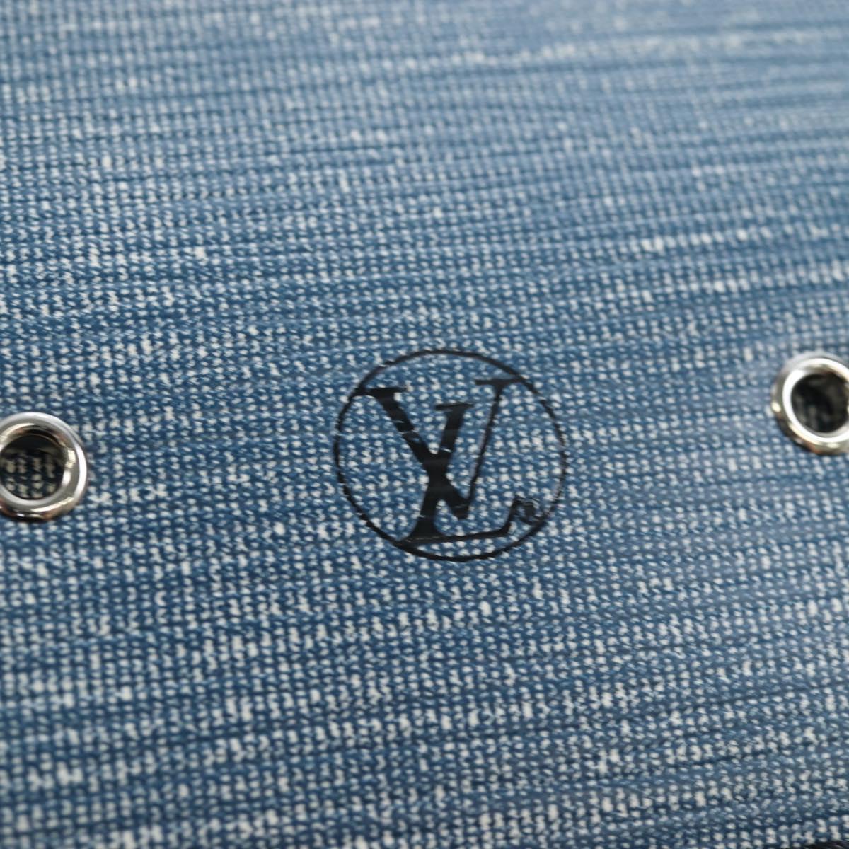 LOUIS VUITTON Epi Denim Chain It PM Shoulder Bag Blue M50271 LV Auth 198692SAM