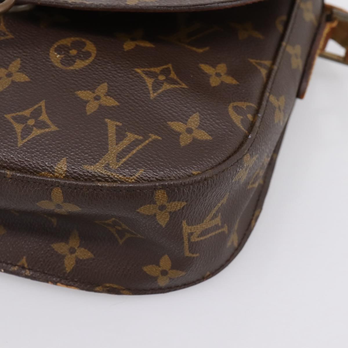 LOUIS VUITTON Monogram Saint Cloud GM Shoulder Bag M51242 LV Auth 198696