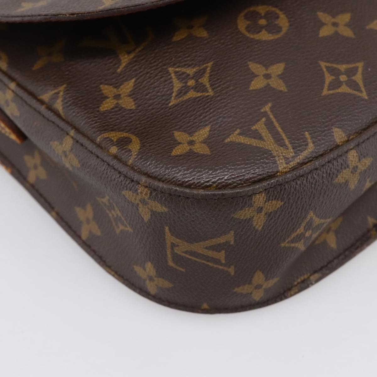 LOUIS VUITTON Monogram Saint Cloud GM Shoulder Bag M51242 LV Auth 198696