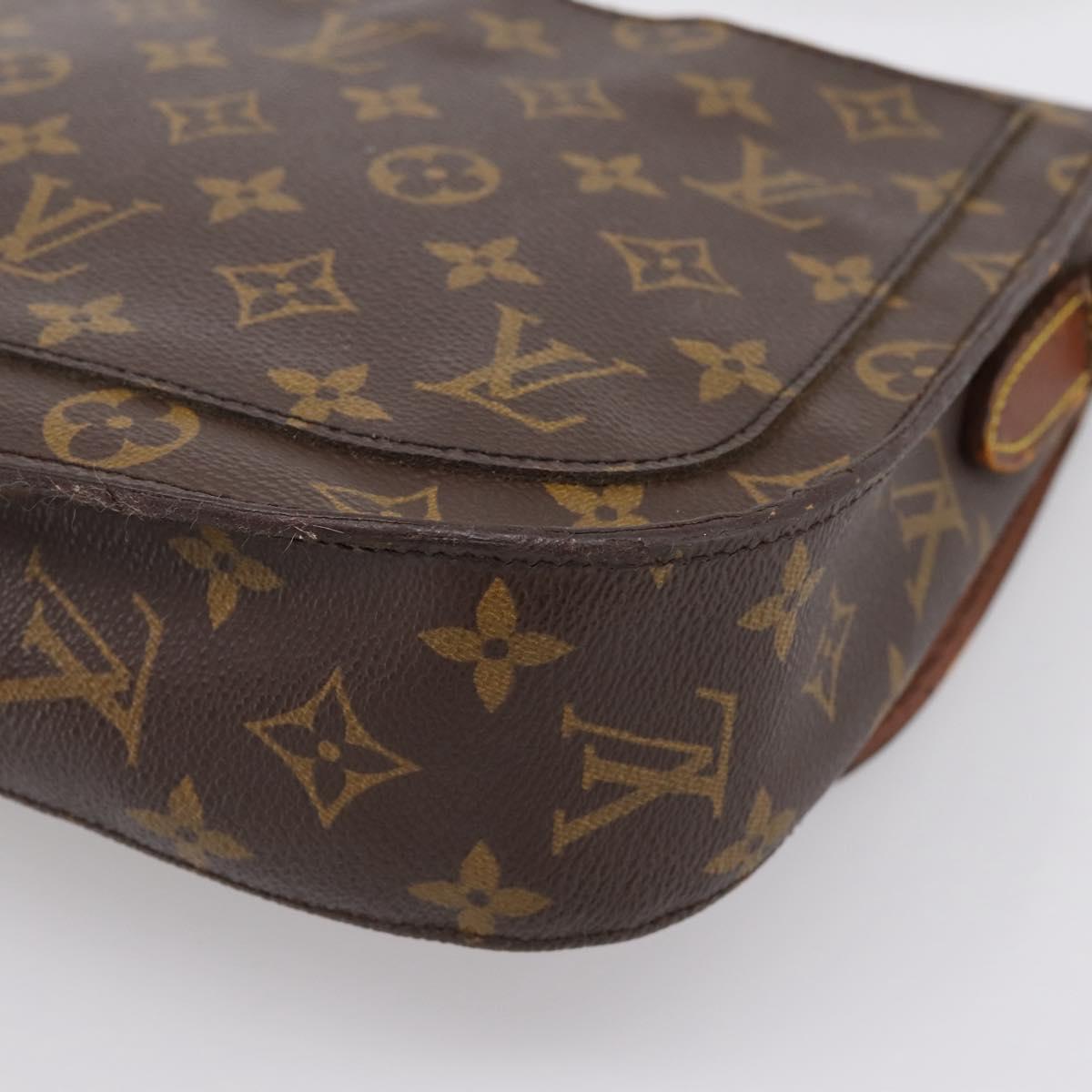 LOUIS VUITTON Monogram Saint Cloud GM Shoulder Bag M51242 LV Auth 198696