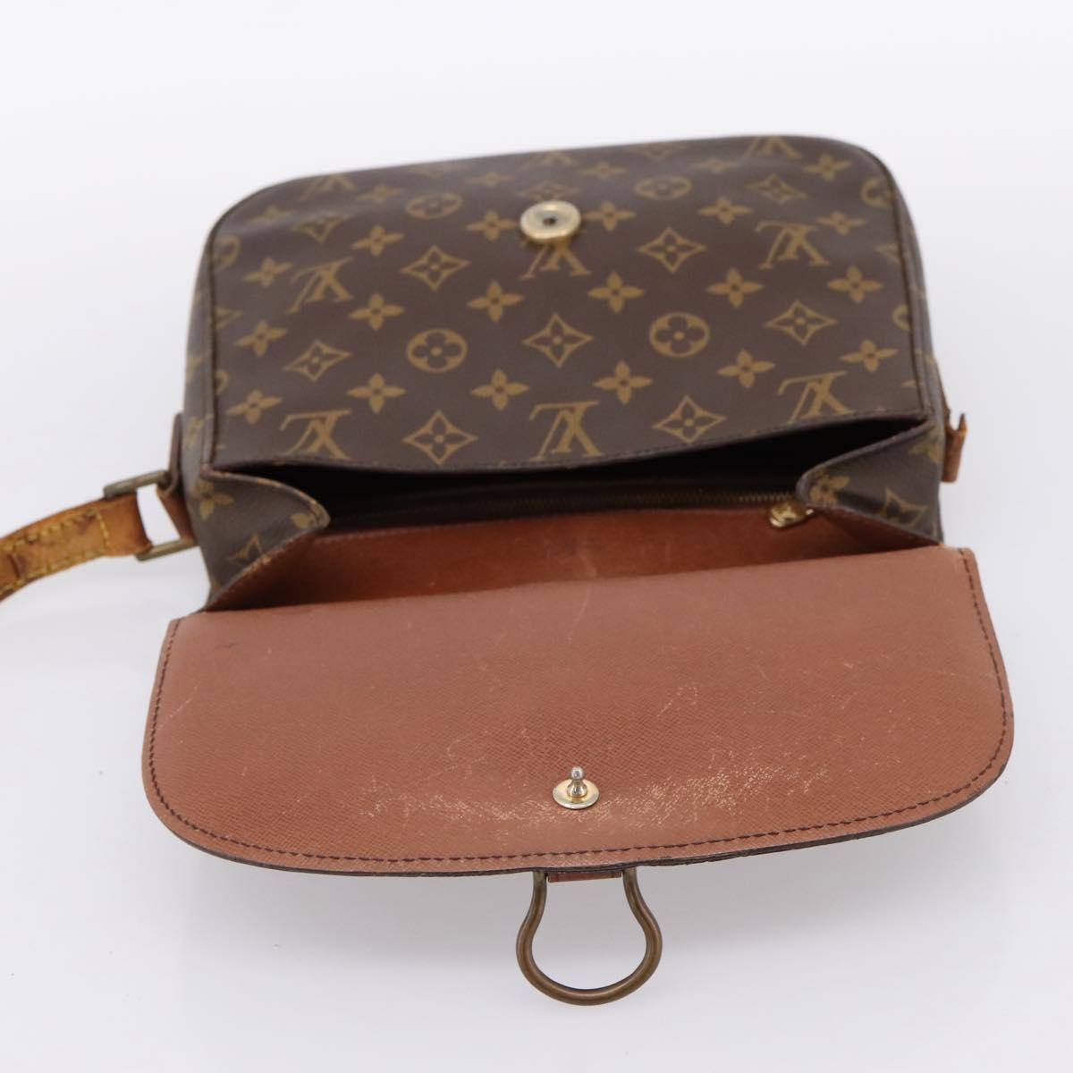 LOUIS VUITTON Monogram Saint Cloud GM Shoulder Bag M51242 LV Auth 198696