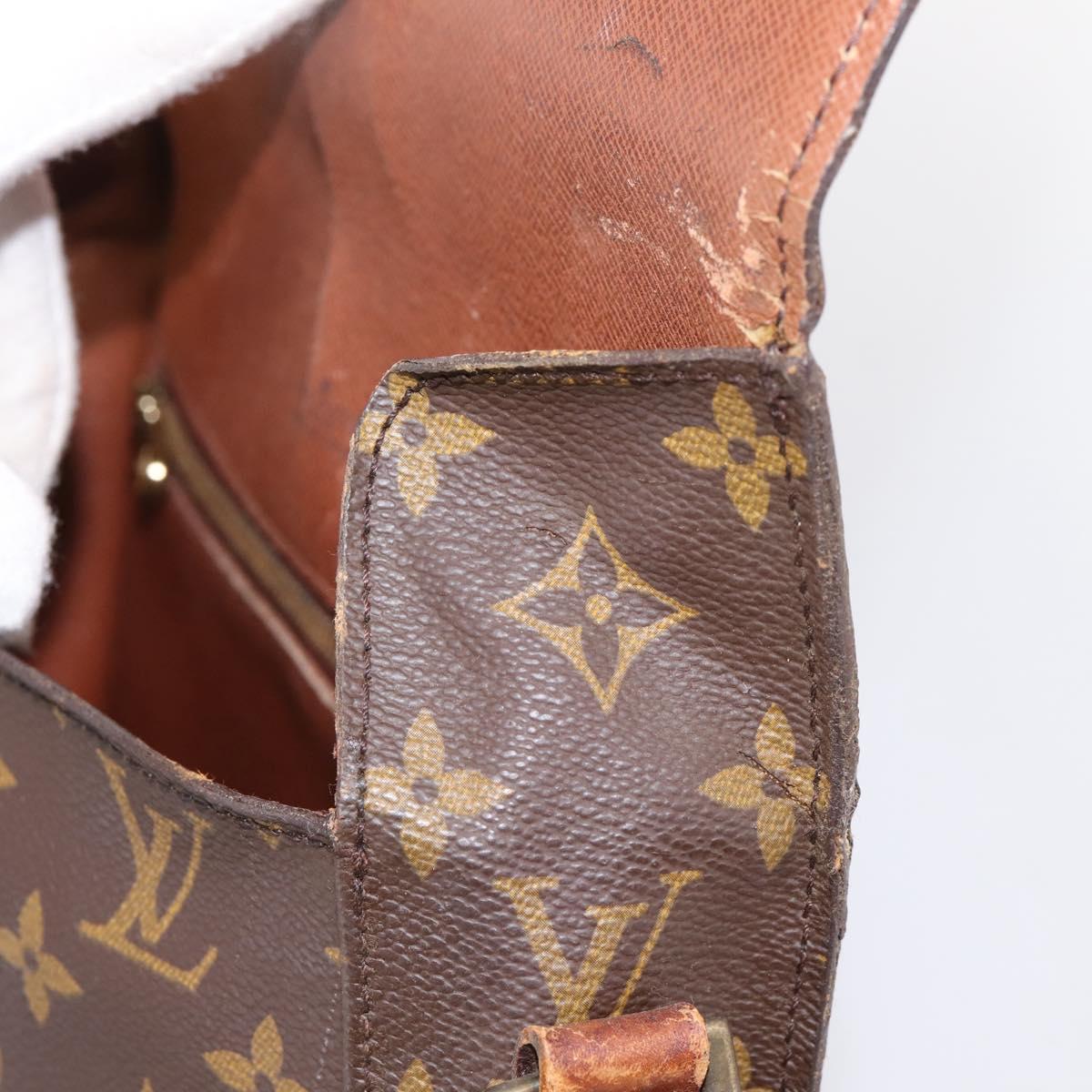 LOUIS VUITTON Monogram Saint Cloud GM Shoulder Bag M51242 LV Auth 198696