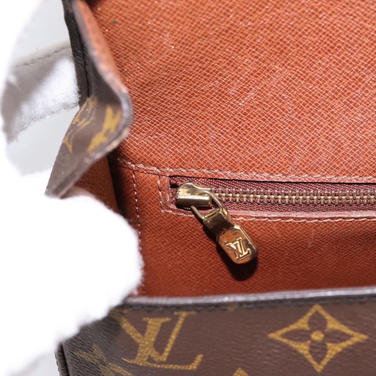 LOUIS VUITTON Monogram Saint Cloud GM Shoulder Bag M51242 LV Auth 198696