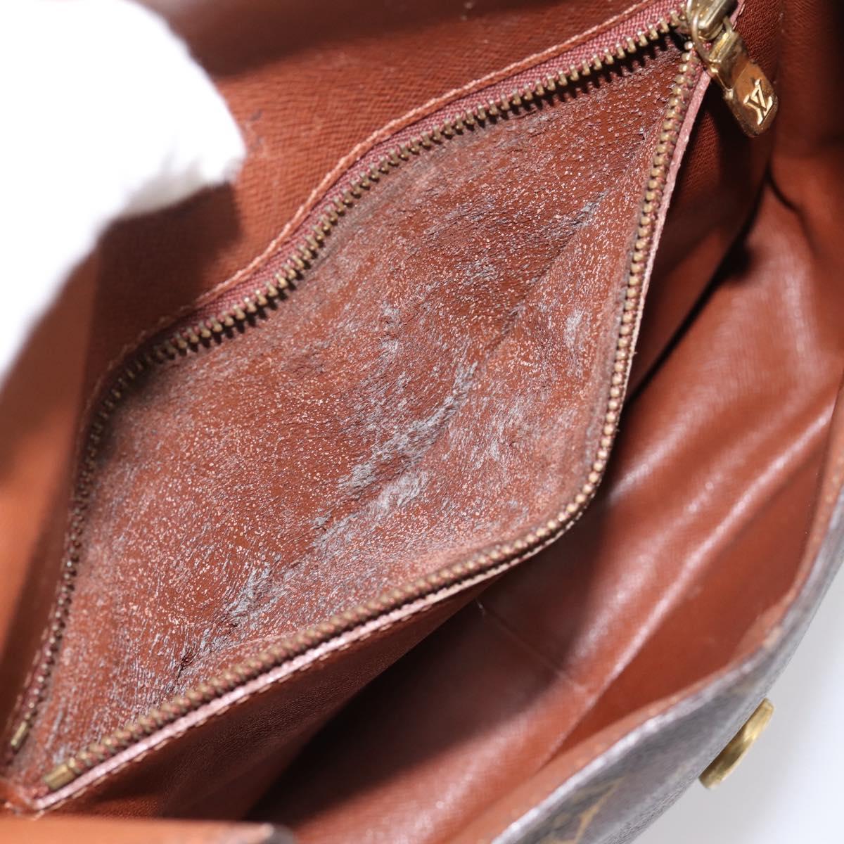 LOUIS VUITTON Monogram Saint Cloud GM Shoulder Bag M51242 LV Auth 198696