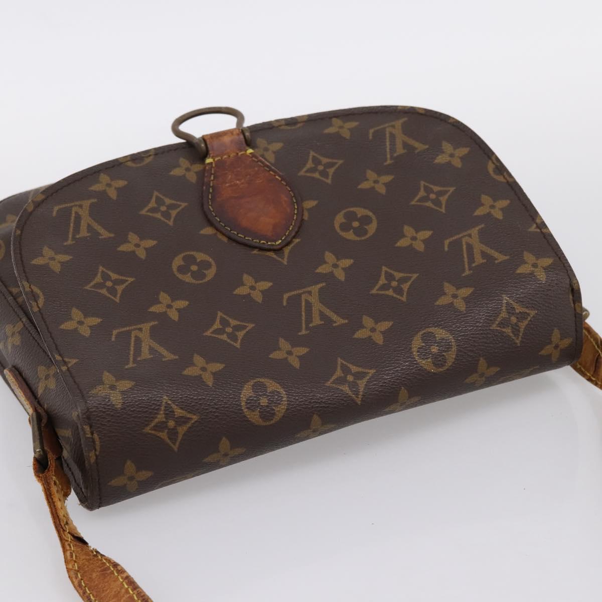 LOUIS VUITTON Monogram Saint Cloud GM Shoulder Bag M51242 LV Auth 198696