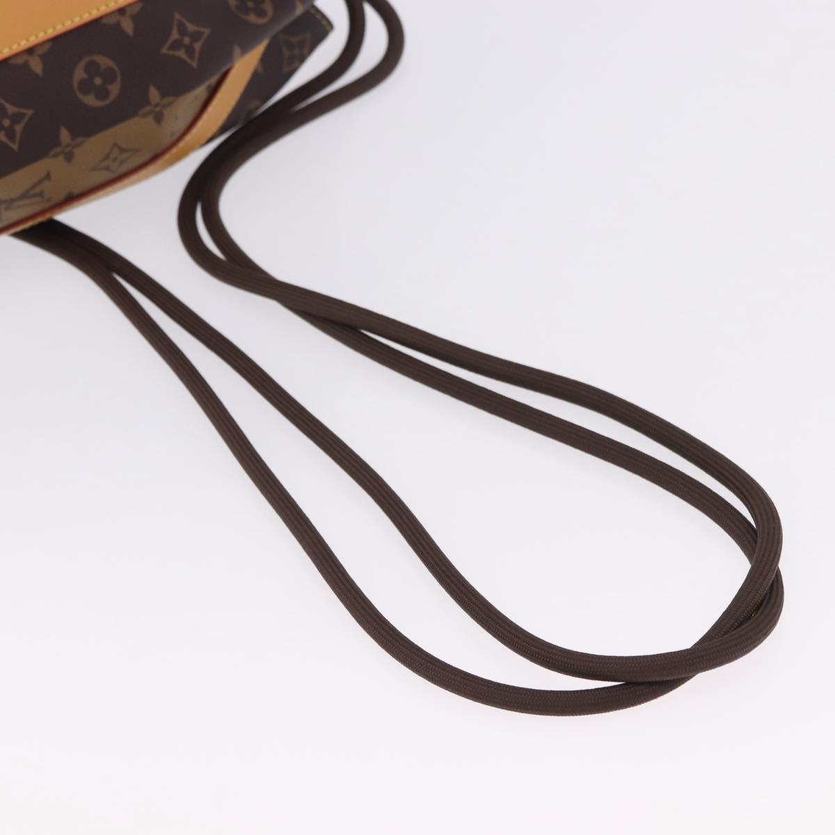 LOUIS VUITTON Monogram Stripe Randonnee Messenger Bag M45968 LV Auth 198698M