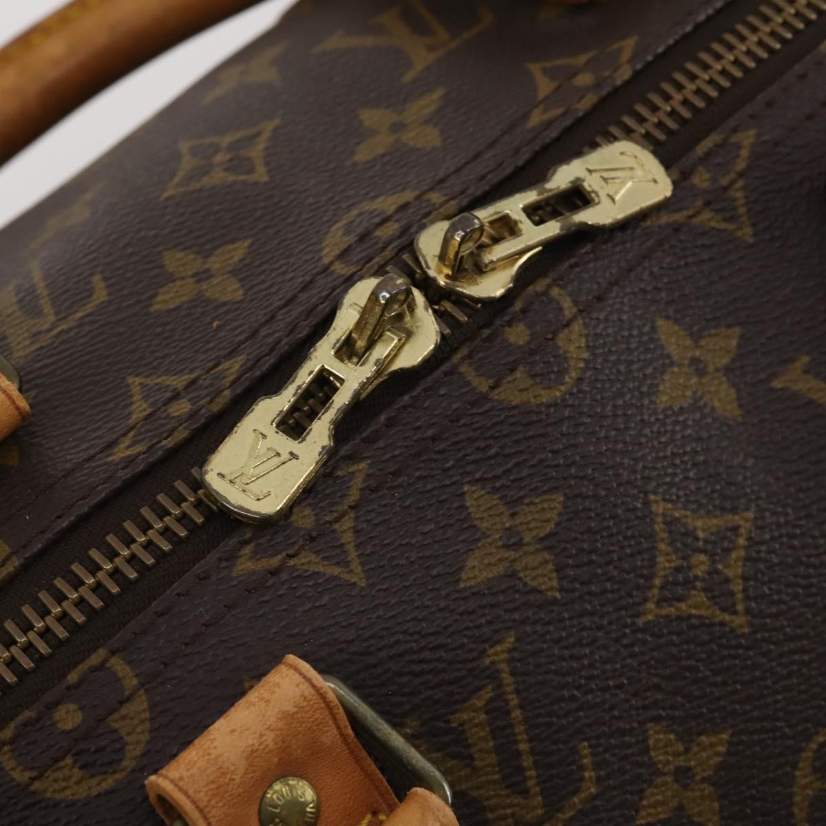 LOUIS VUITTON Monogram Keepall 50 Boston Bag M41426 LV Auth 198704
