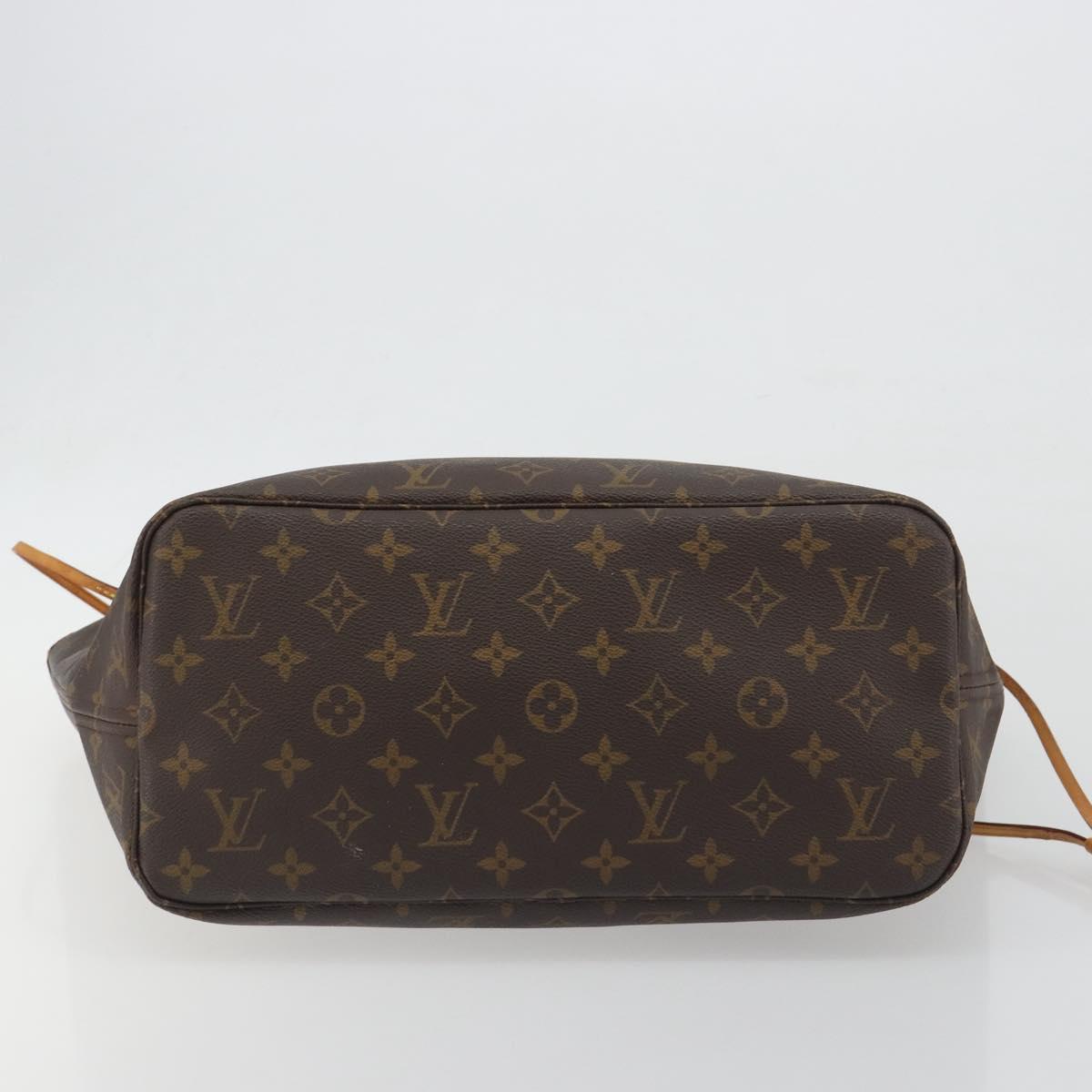 LOUIS VUITTON Monogram Neverfull MM Tote Bag M40156 LV Auth 198711