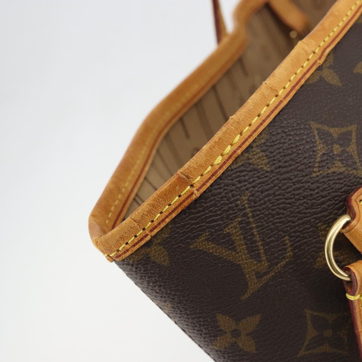 LOUIS VUITTON Monogram Neverfull MM Tote Bag M40156 LV Auth 198711