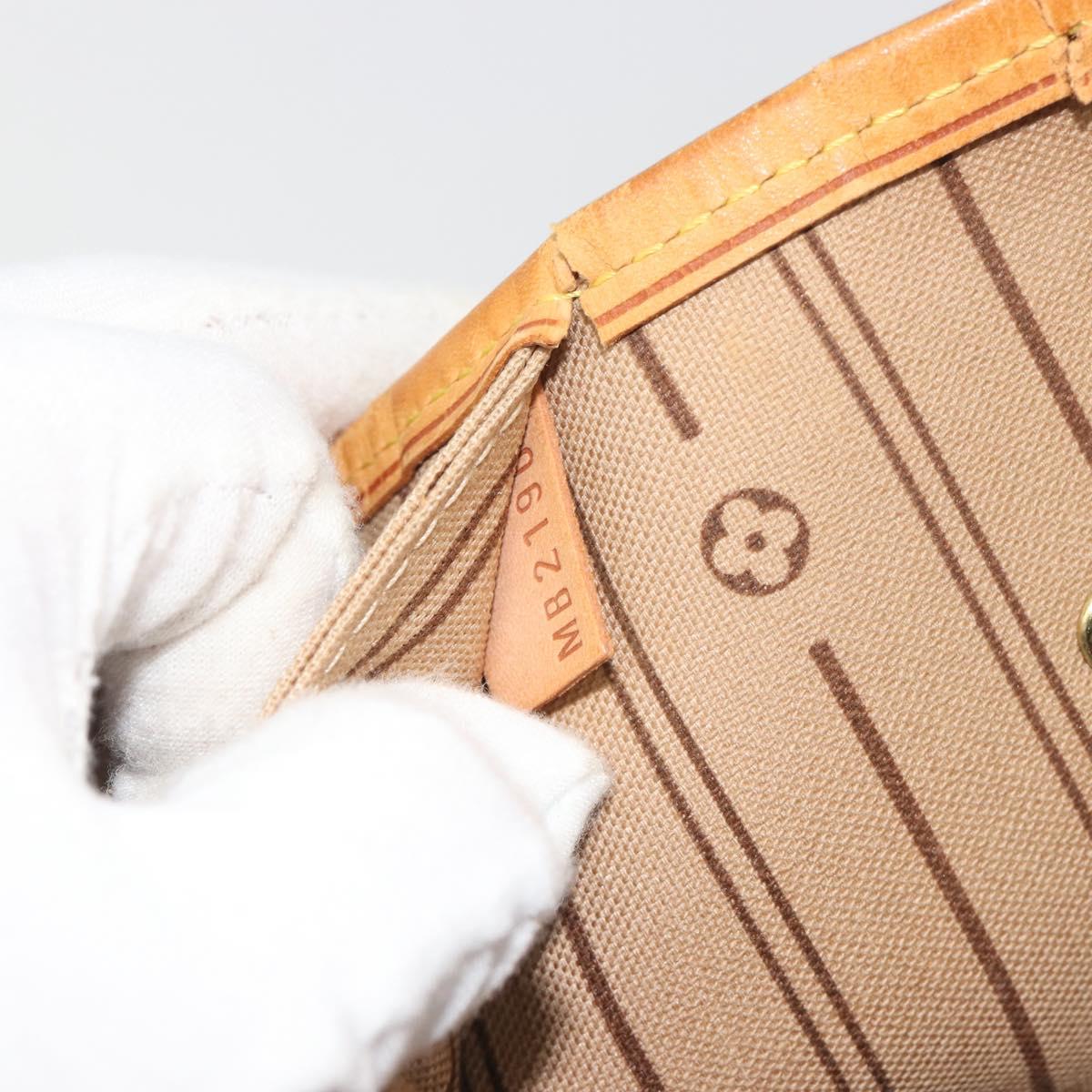 LOUIS VUITTON Monogram Neverfull MM Tote Bag M40156 LV Auth 198711