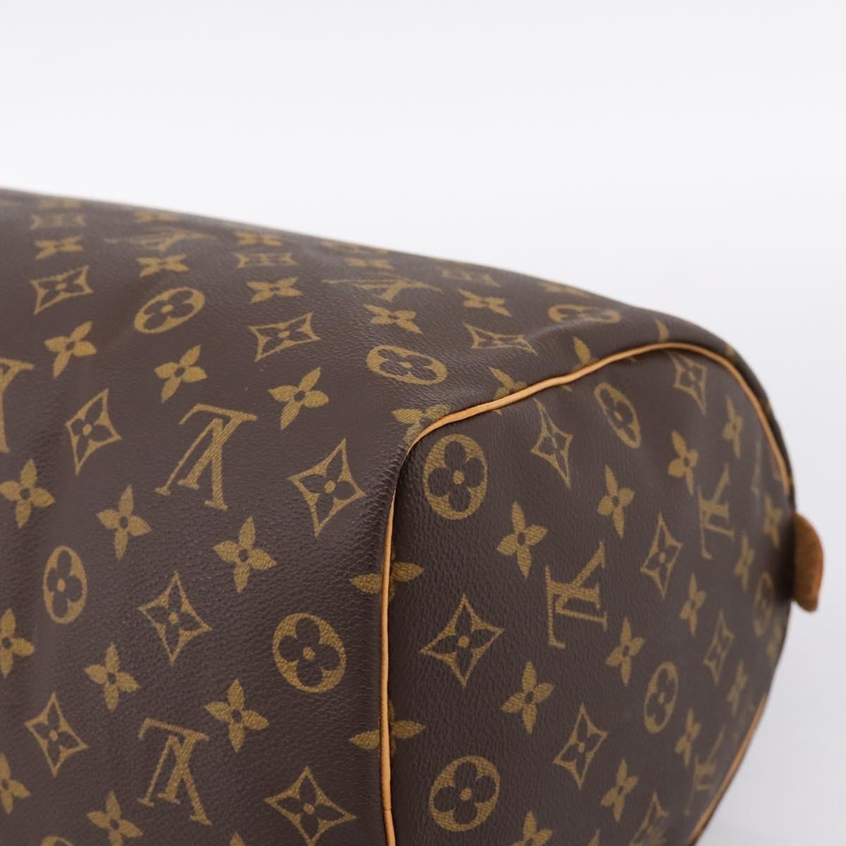 LOUIS VUITTON Monogram Speedy 35 Hand Bag M41524 LV Auth 198714V