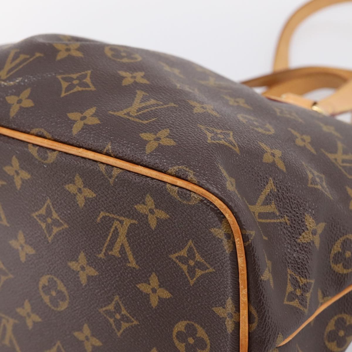 LOUIS VUITTON Monogram Palermo PM Tote Bag M40145 LV Auth 198725A