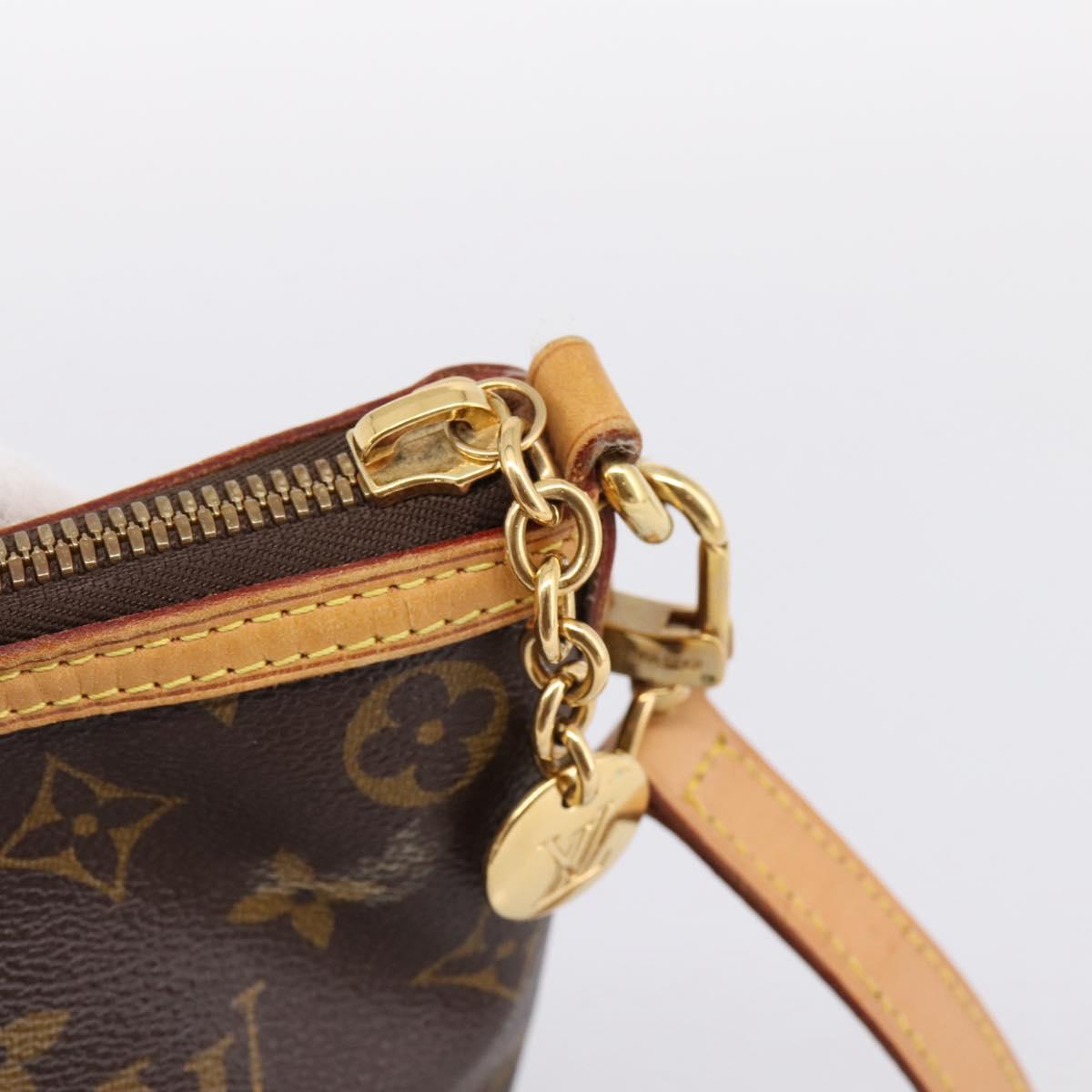 LOUIS VUITTON Monogram Palermo PM Tote Bag M40145 LV Auth 198725A