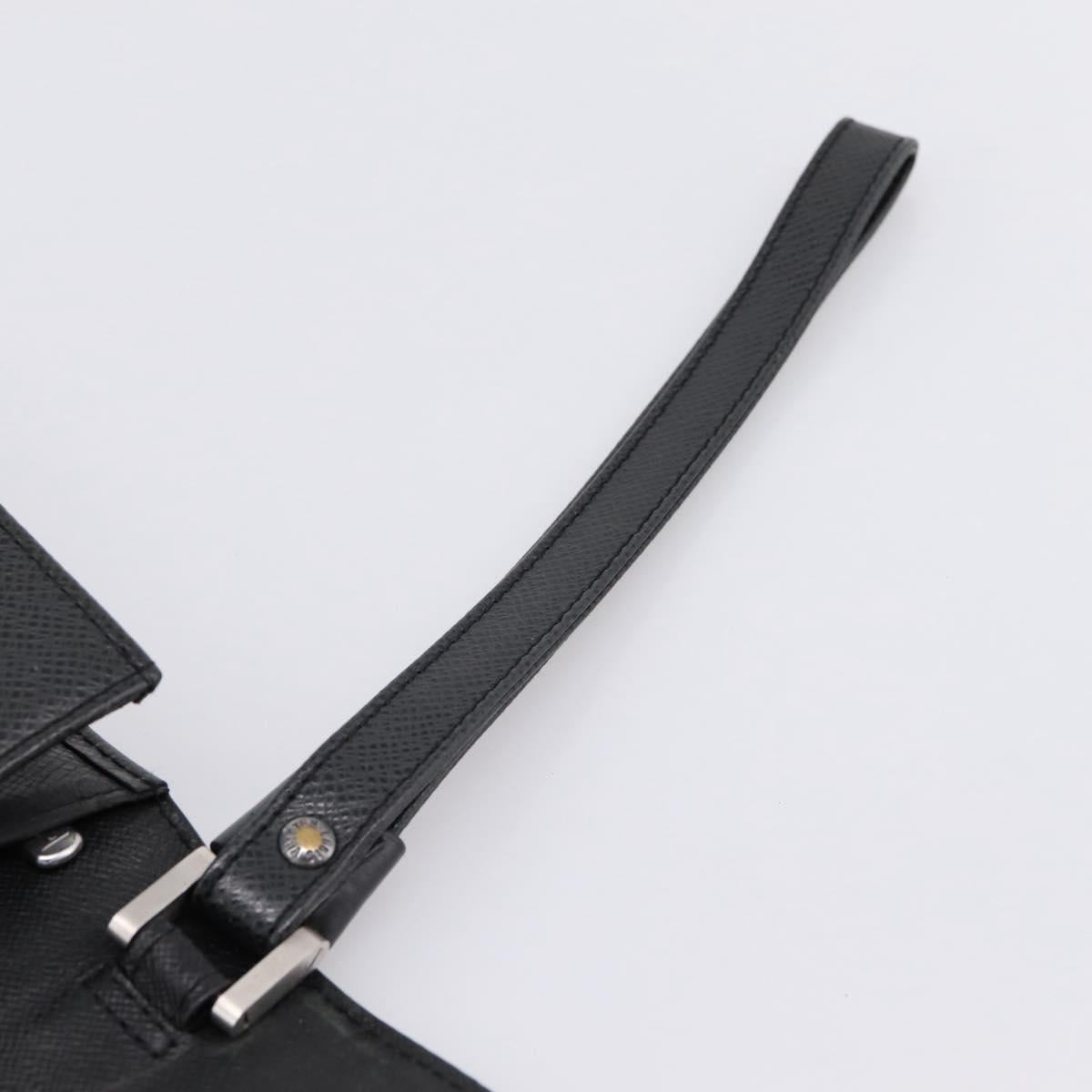 LOUIS VUITTON Taiga Selenga Clutch Bag Ardoise M30782 LV Auth 198728