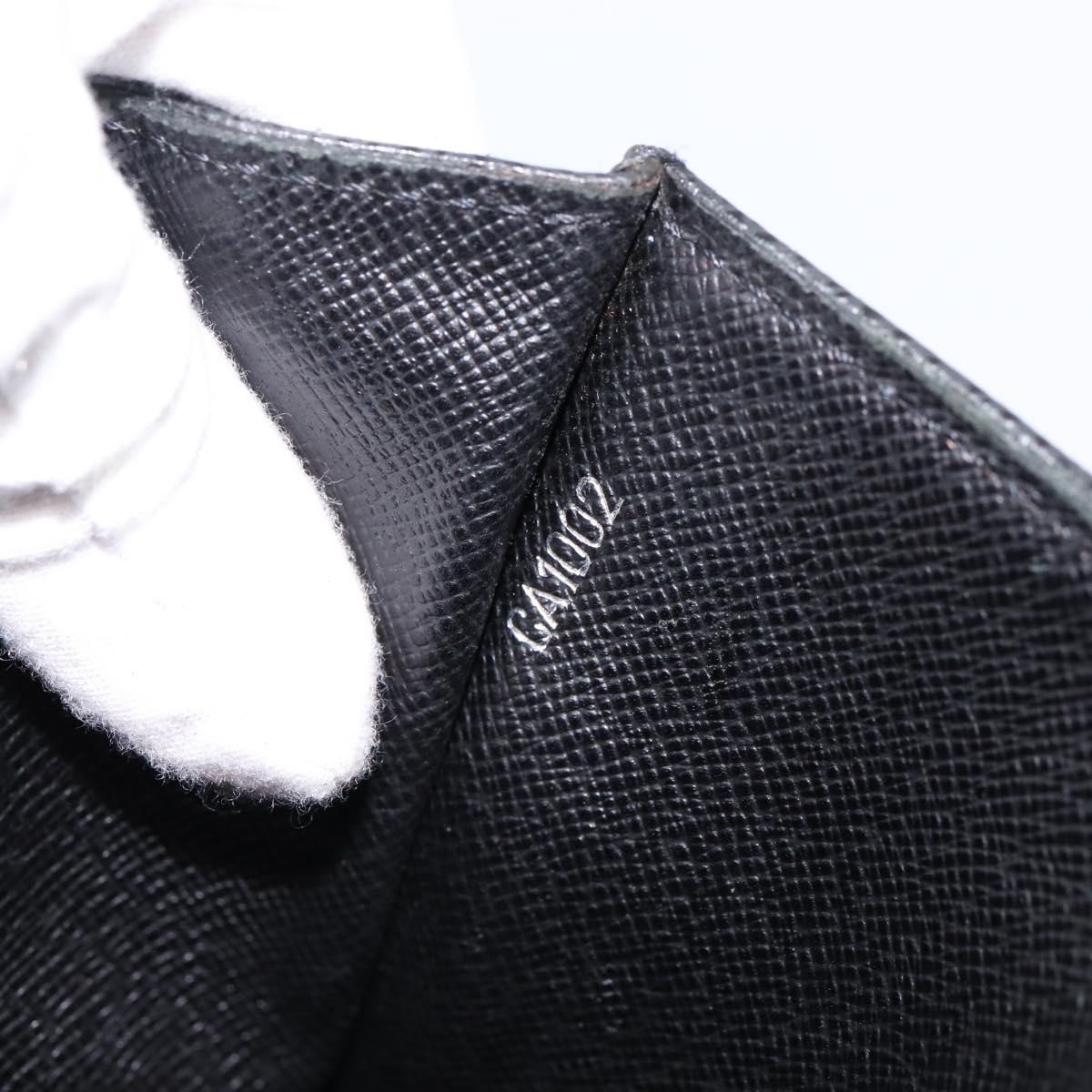 LOUIS VUITTON Taiga Selenga Clutch Bag Ardoise M30782 LV Auth 198728