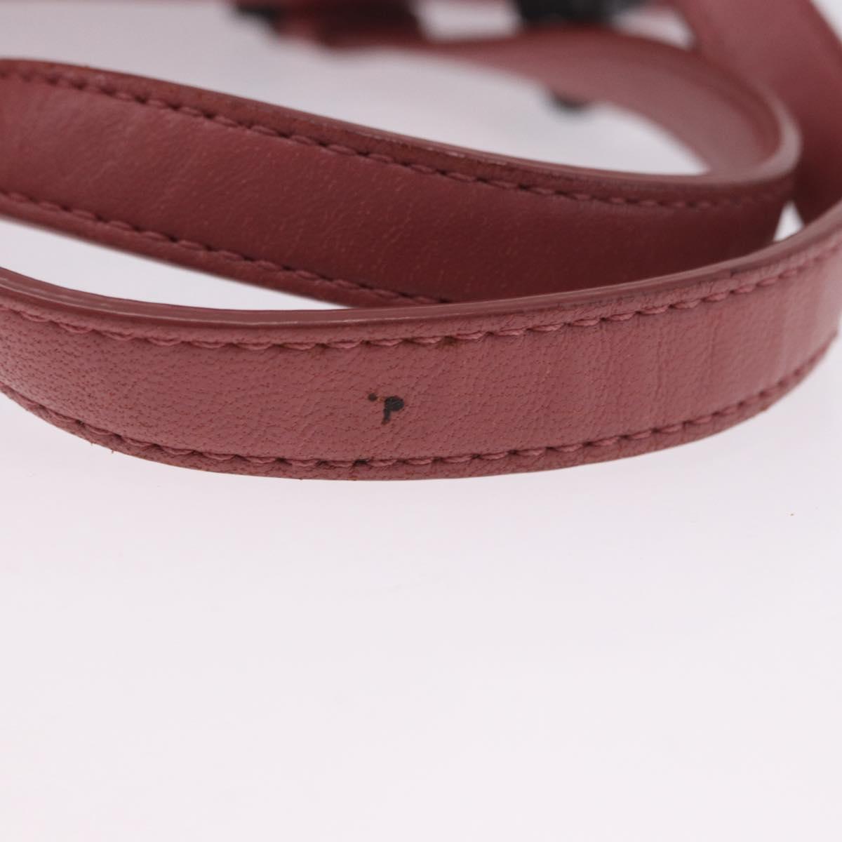 BOTTEGA VENETA INTRECCIATO Hand Bag Leather 2way Pink Auth 198745V