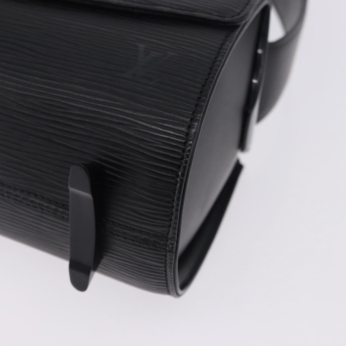 LOUIS VUITTON Epi Nocturn PM Shoulder Bag Black M52182 LV Auth 198749V