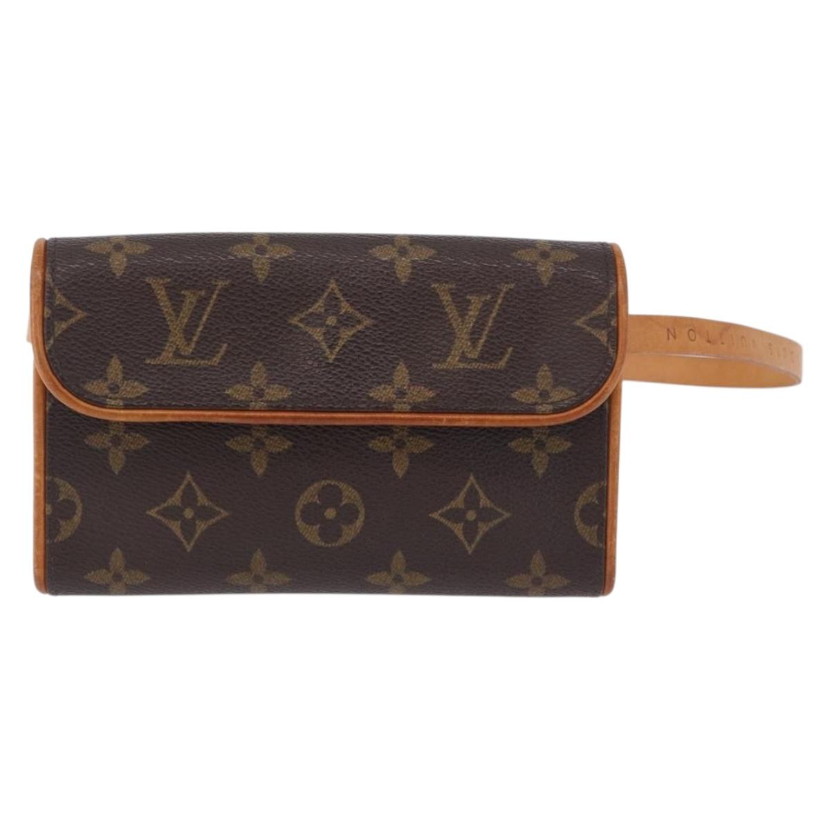 LOUIS VUITTON Monogram Pochette Florentine Waist bag M51855 LV Auth 198758A