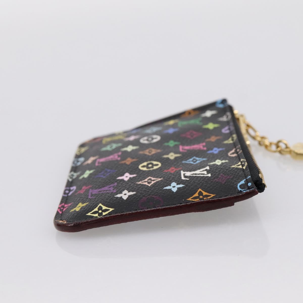 LOUIS VUITTON Monogram Multicolor Pochette Cles NM Purse M60279 Auth 198771V