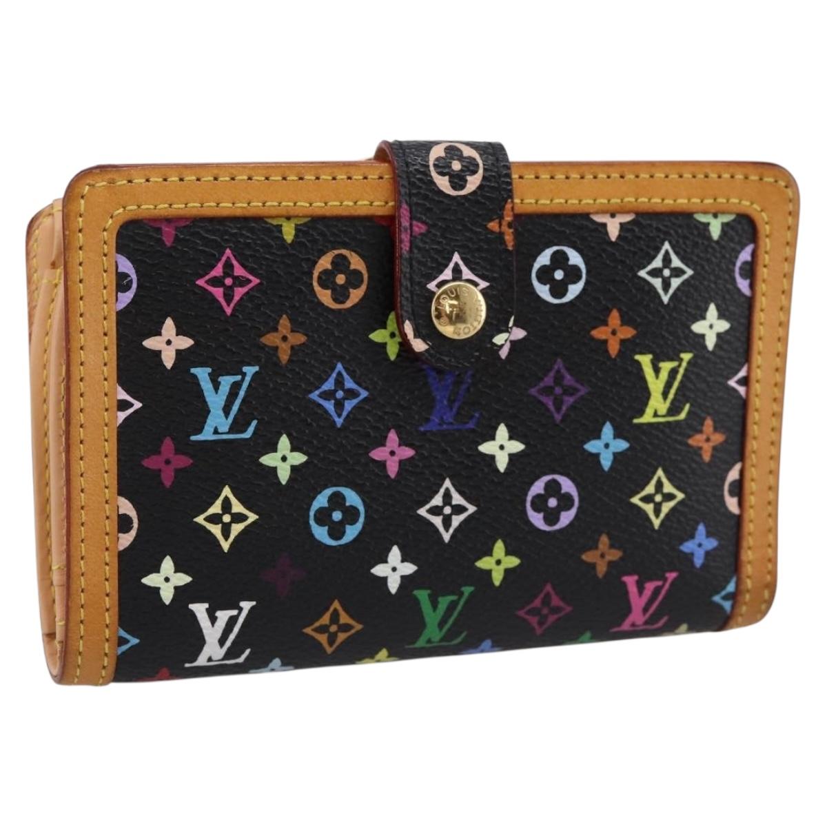 LOUIS VUITTON Multicolor Portefeuille Viennois Wallet M92988 LV Auth 198774V