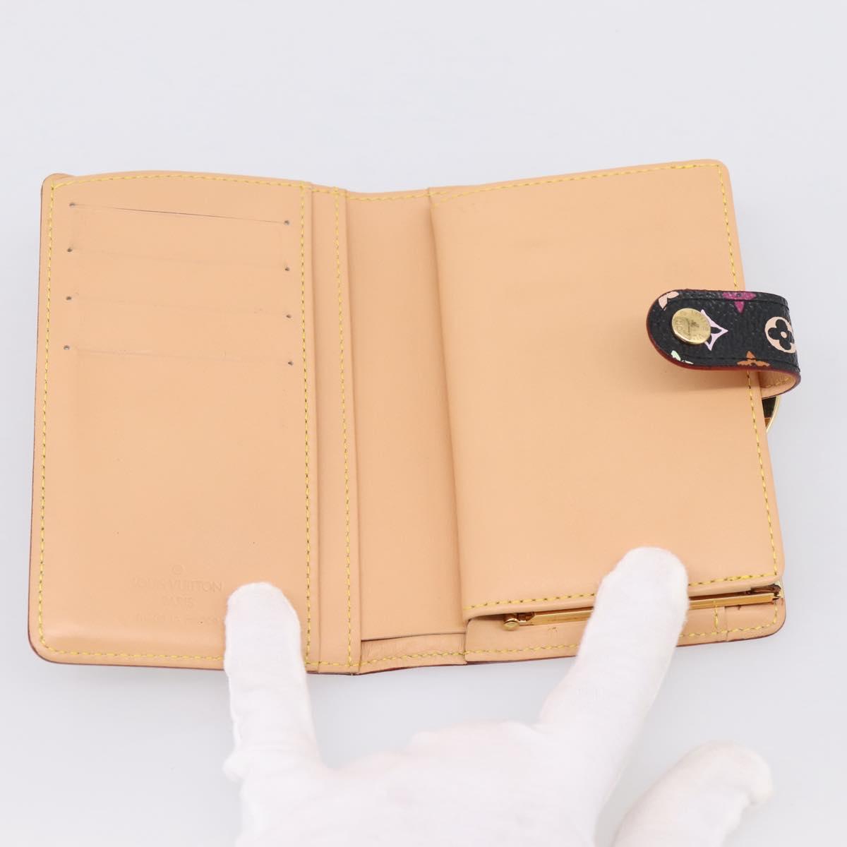 LOUIS VUITTON Multicolor Portefeuille Viennois Wallet M92988 LV Auth 198774V