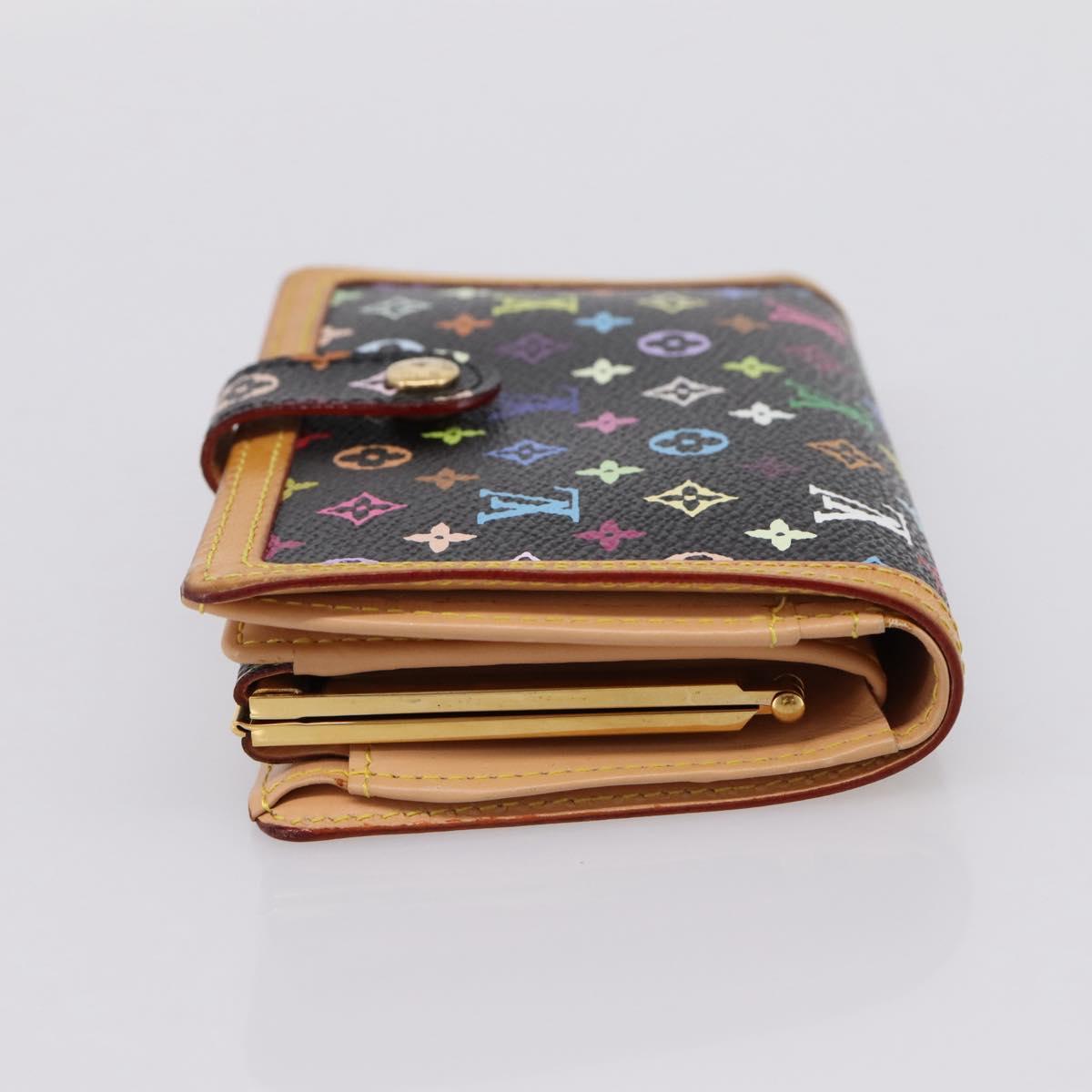 LOUIS VUITTON Multicolor Portefeuille Viennois Wallet M92988 LV Auth 198774V