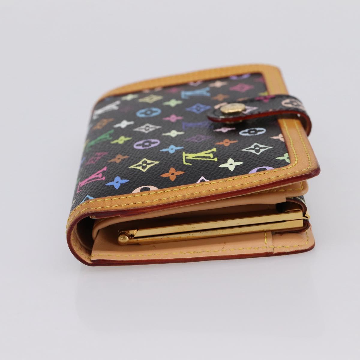 LOUIS VUITTON Multicolor Portefeuille Viennois Wallet M92988 LV Auth 198774V