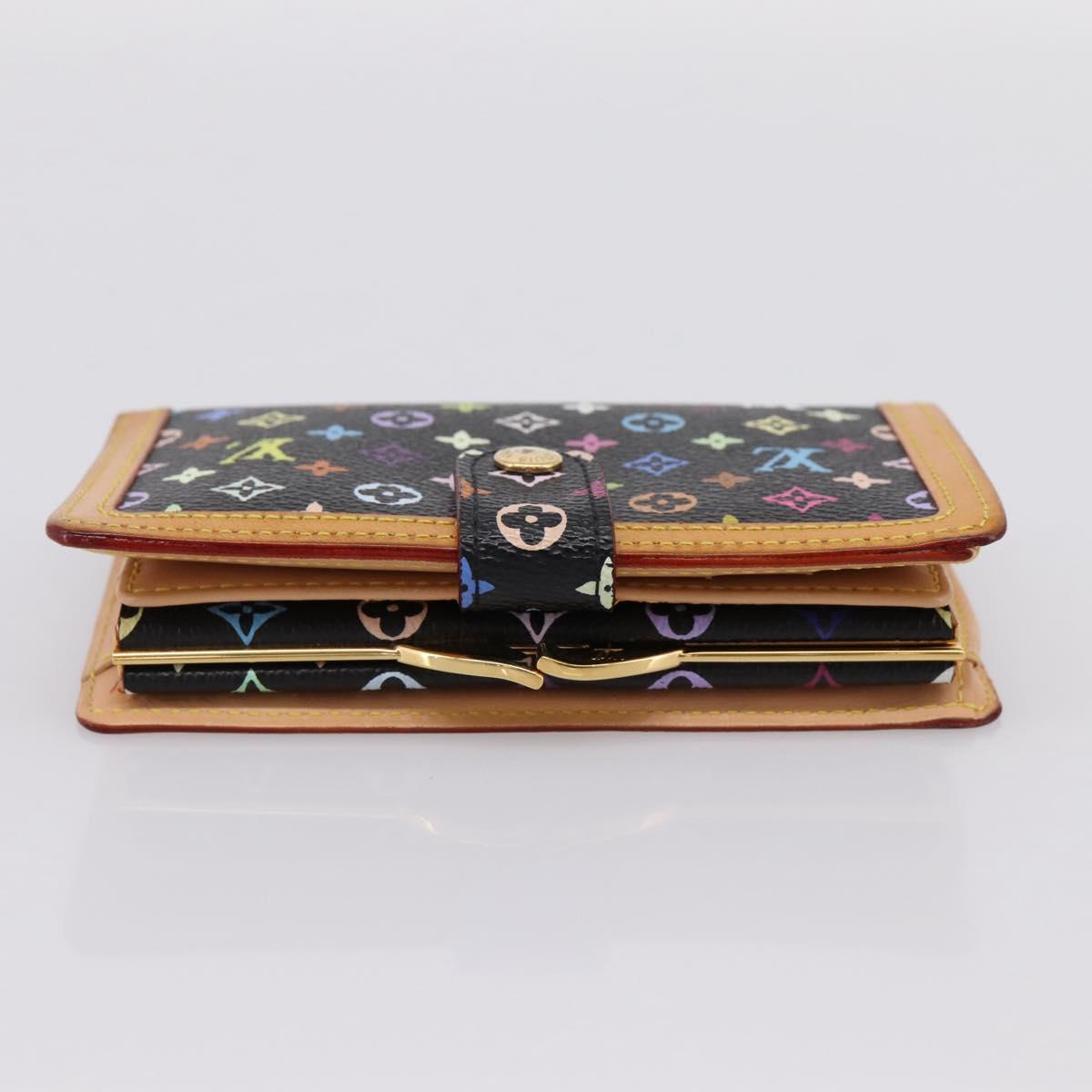 LOUIS VUITTON Multicolor Portefeuille Viennois Wallet M92988 LV Auth 198774V