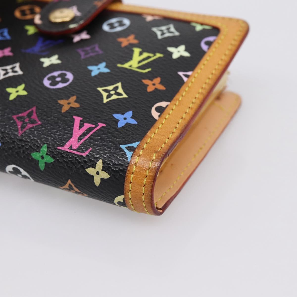 LOUIS VUITTON Multicolor Portefeuille Viennois Wallet M92988 LV Auth 198774V