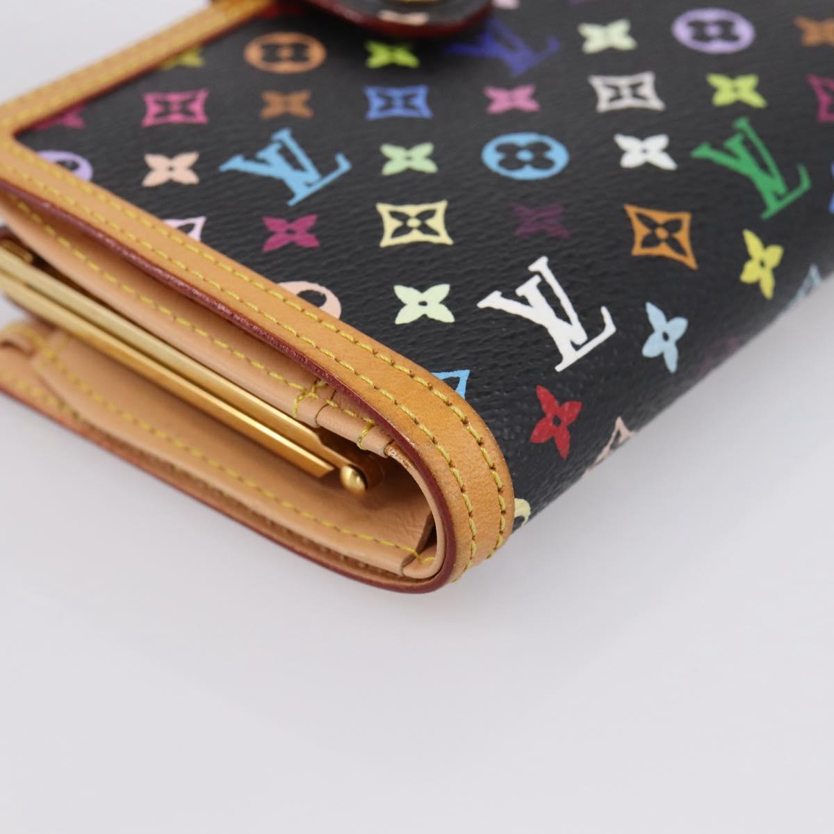 LOUIS VUITTON Multicolor Portefeuille Viennois Wallet M92988 LV Auth 198774V