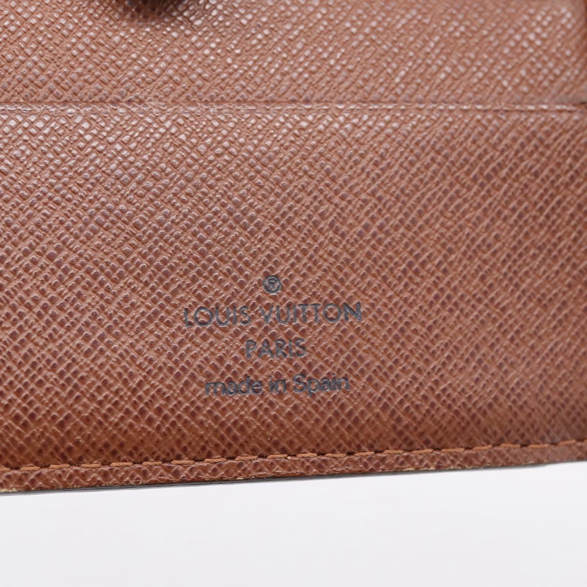 LOUIS VUITTON Monogram PortefeuilleMarco Bifold Wallet M61675 LV Auth 198785
