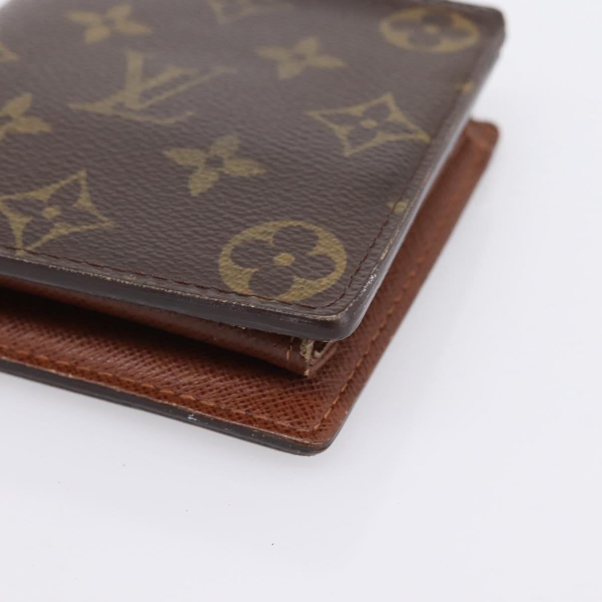 LOUIS VUITTON Monogram PortefeuilleMarco Bifold Wallet M61675 LV Auth 198785
